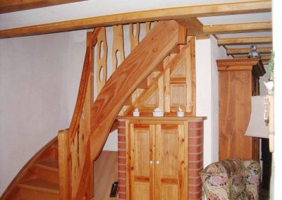 Treppe und Geländer